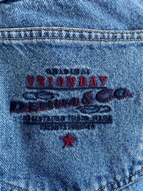 1990’s acid wash high rise mom jeans size 7 union Bay vintage Denim